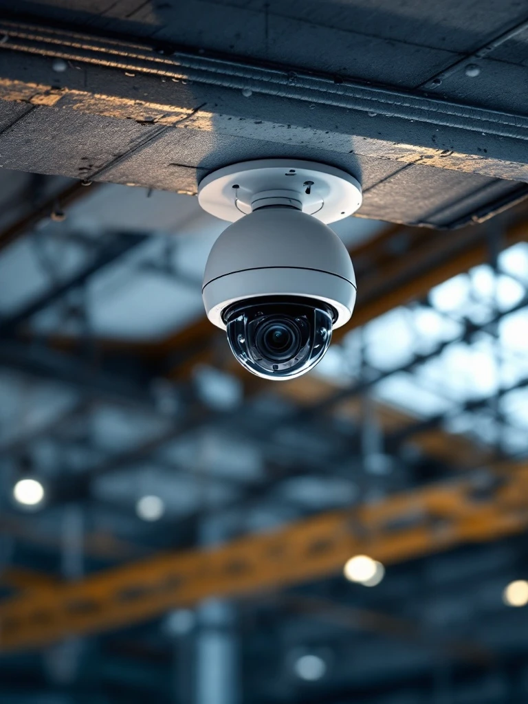 Personal de GSM Seguridad revisando un sistema de videovigilancia